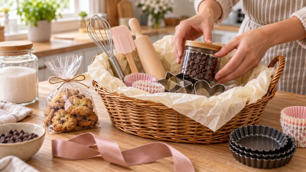 Composer un panier pâtisserie cadeau