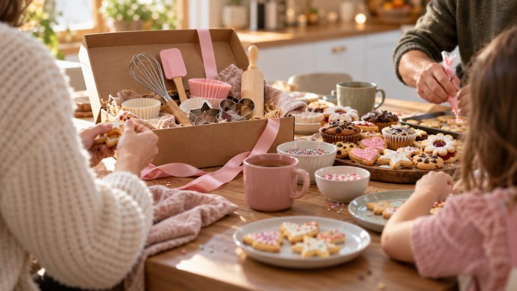 Coffret cadeau pâtisserie : moment convivial à la maison