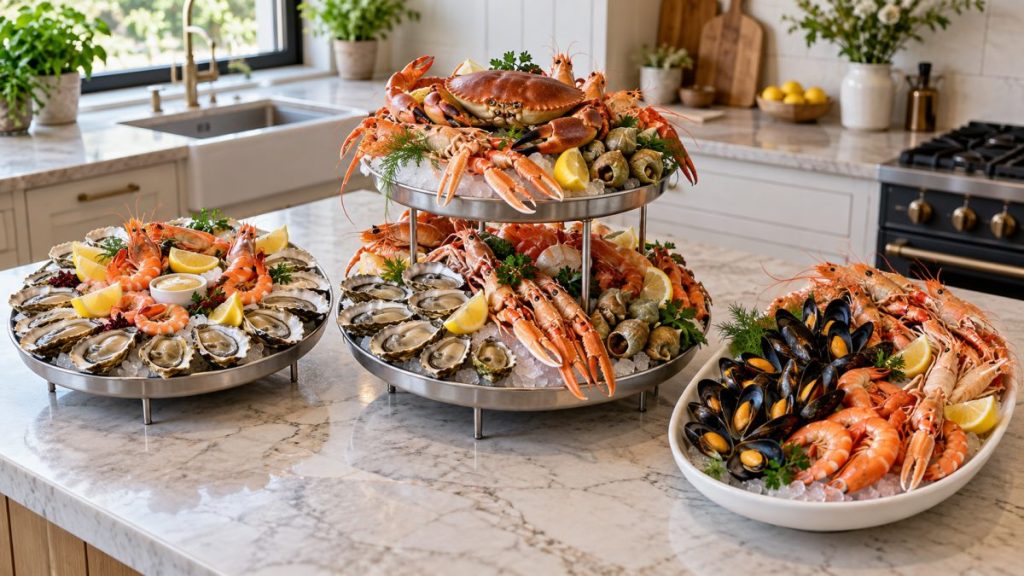 Sélection de modèles : plateau fruits de mer