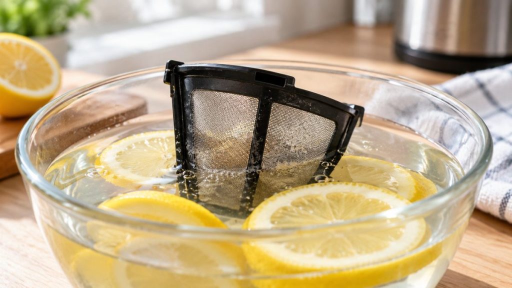 Filtre anticalcaire qui trempe