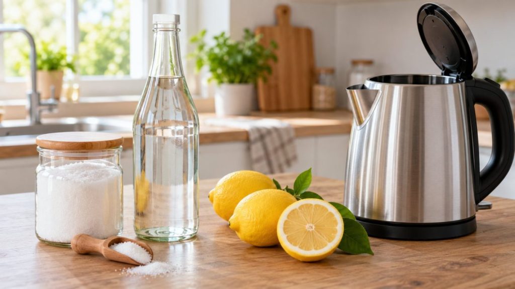 Acide citrique, vinaigre et citron pour détartrer