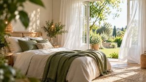 Chambre aérée sans odeur d'humidité