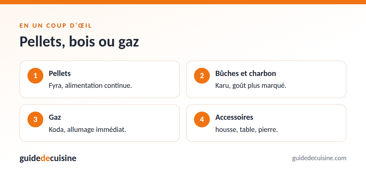 Infographie : pellets, bois ou gaz