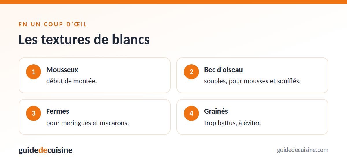 Infographie : les textures de blancs