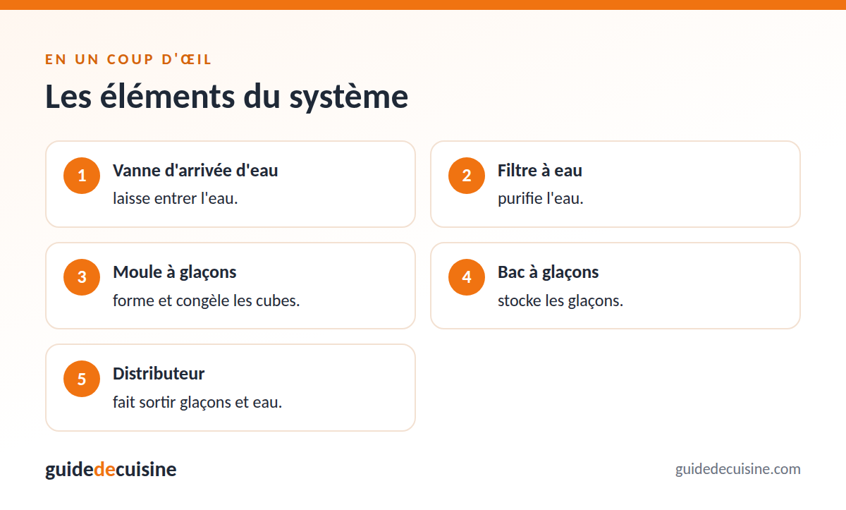 Infographie : les éléments du système