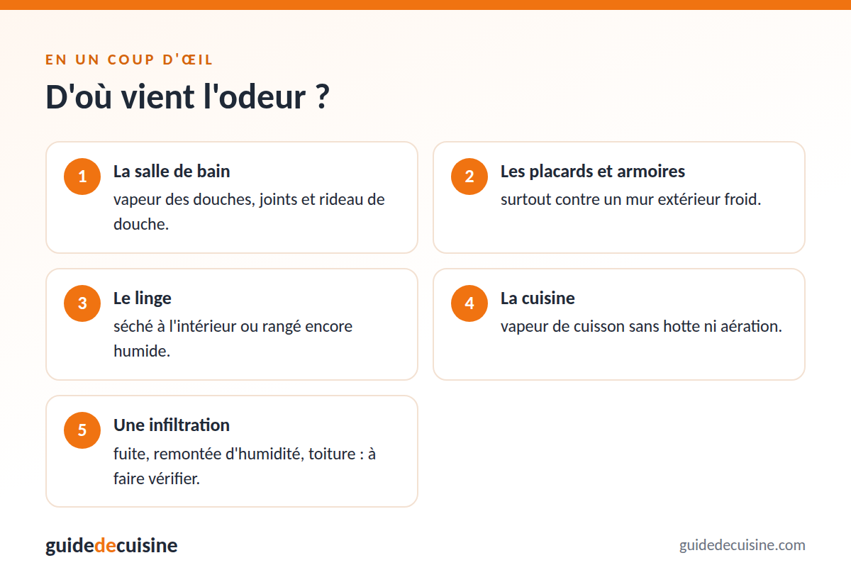 Infographie : d'où vient l'odeur ?