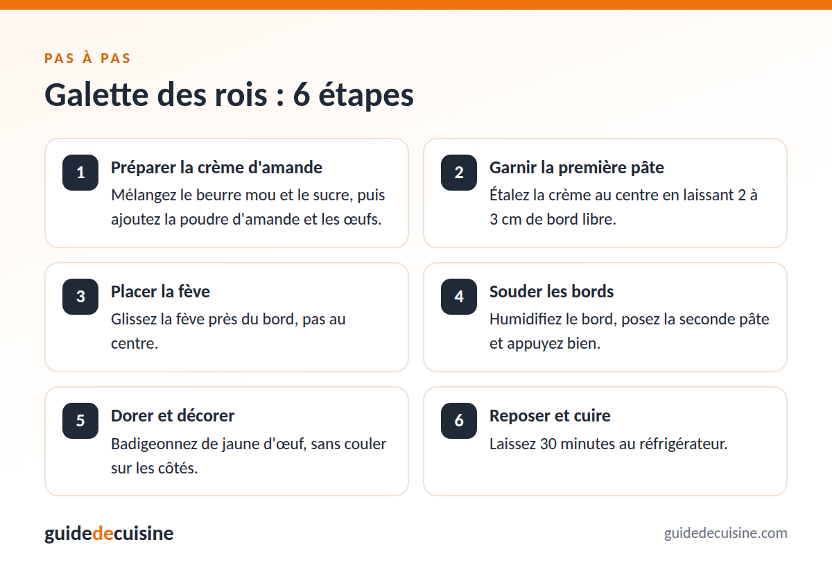Infographie : galette des rois