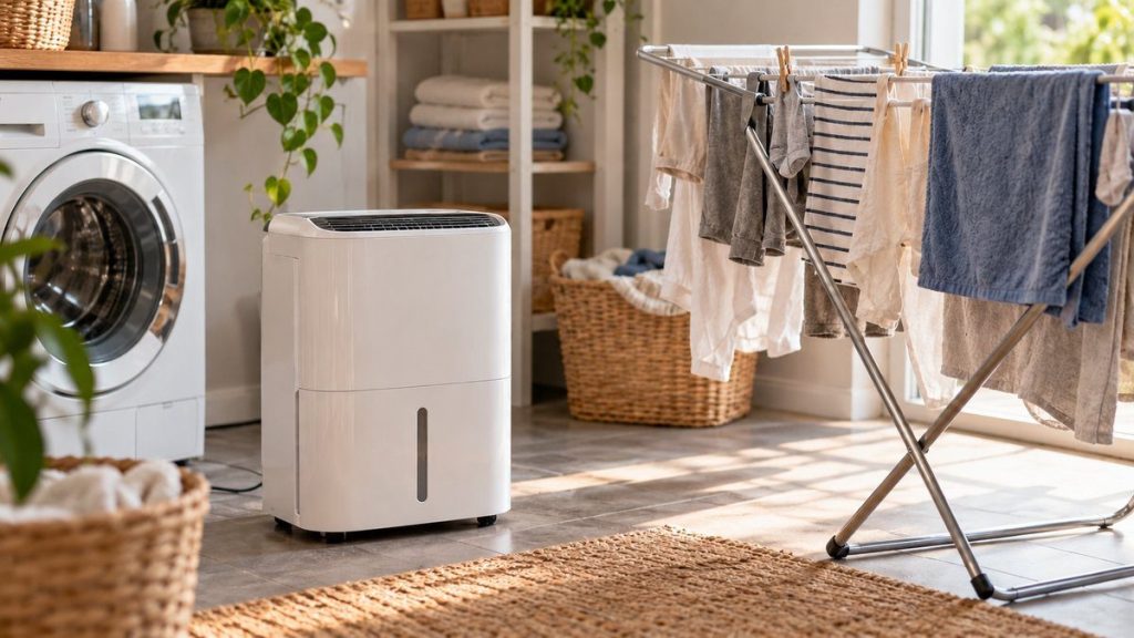 Déshumidificateur pour sécher le linge