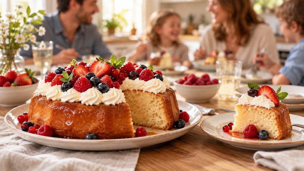 Savarin partagé en famille