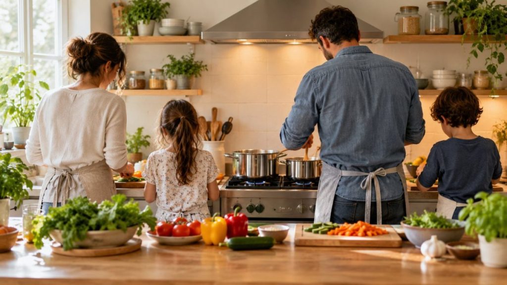 Cuisine en famille