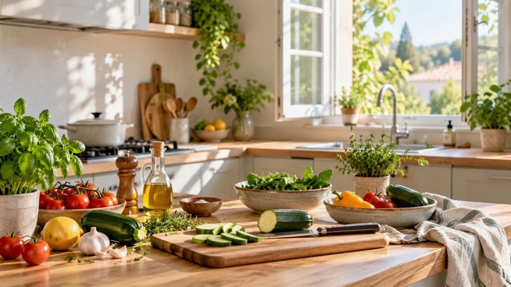 Cuisine aérée et saine